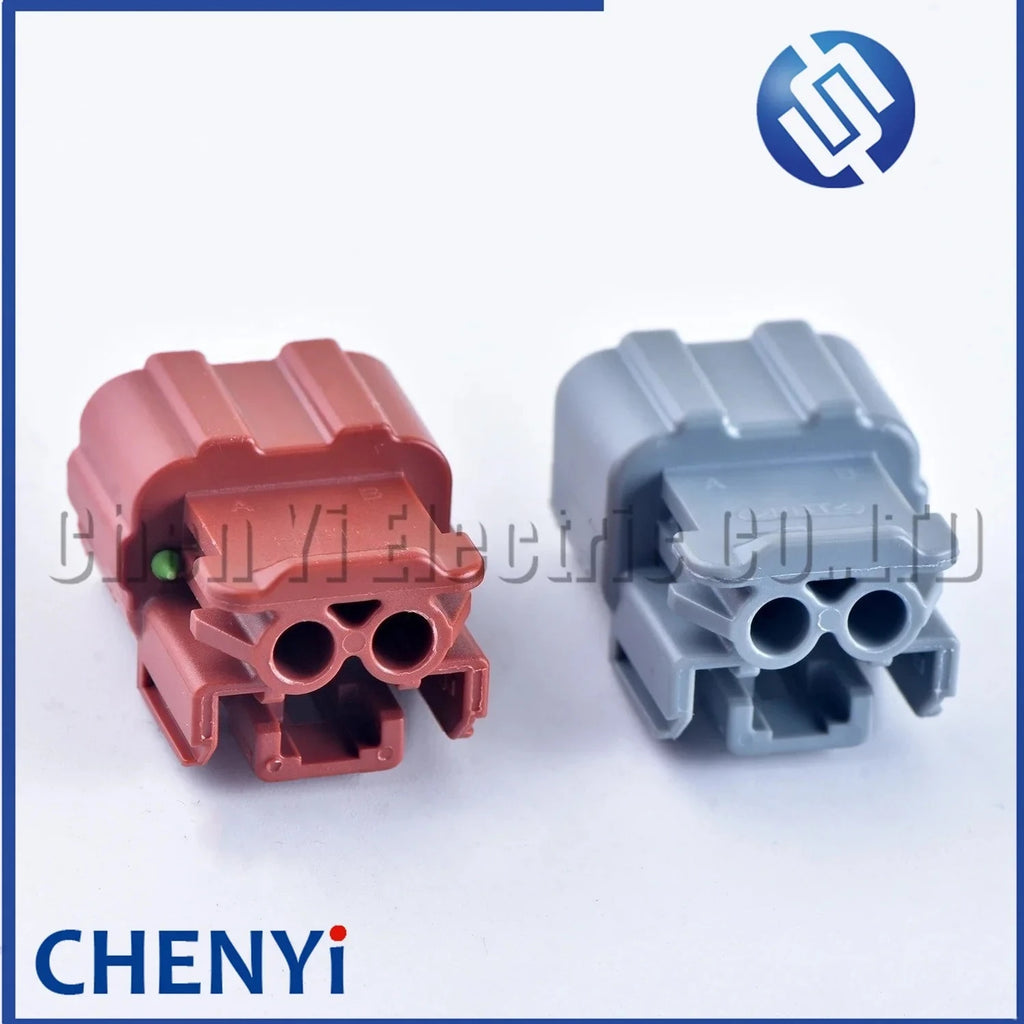 2 Pin auto connector front bumper radar probe fog lamp turn signal stoplight plug 15492200 13547918 For Ford Jeep Chevrolet