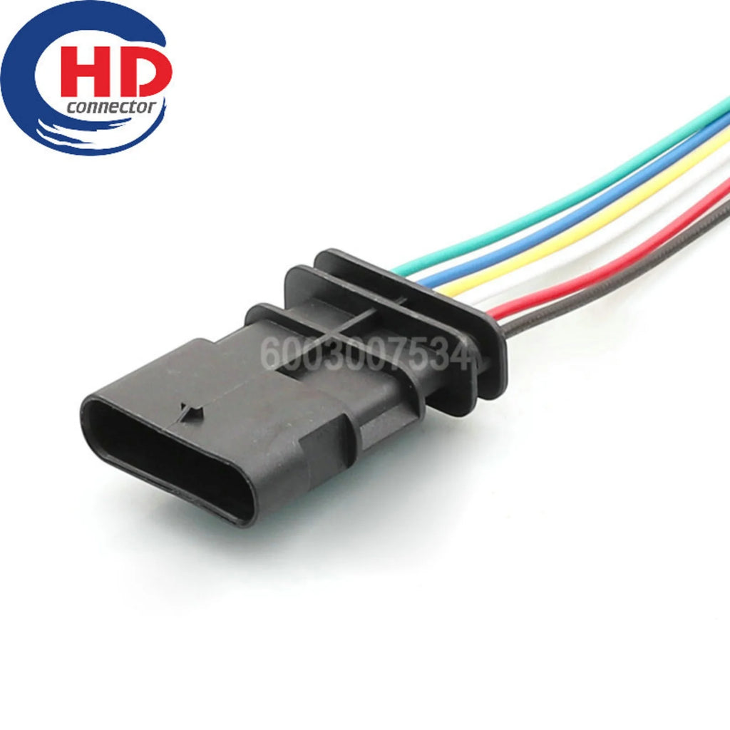 6 Pin Auto waterproof connector Accelerator Throttle pedal position sensor Plug 1-2141325-1 1-1670919-1