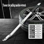 Car Complete Tire Change Tool Kit - Metal Tire Lever Rim Lifter Set for Bikes, Scooters and Motorcycles - No Power Needed amagi