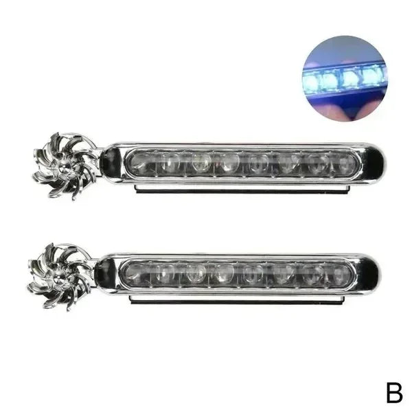 Wiring-free Car Wind Light Led Daytime Running Light Daytime Running Light Modified Wind Energy Light Decorative Light Wind Amag