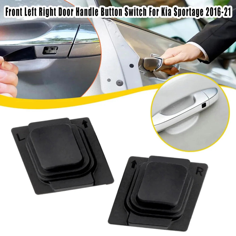 1/2PCS Front Door Handle Button Switch 82651-D9710 82661-D9710 For Kia Sportage 2017-21 Car Exterior Handle Button