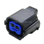 50 Sets Waterproof 2 Pin Kum HP285-02021 Female Fog Light DRL Sealed Wire Connector for Automotive
