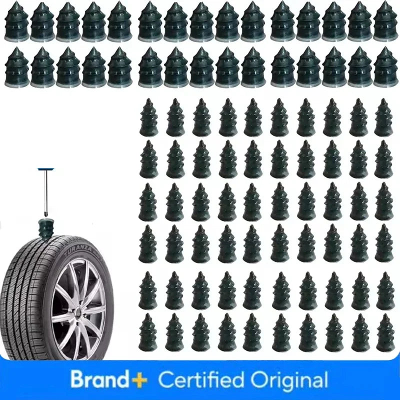 Vacuum Tyre Repair Nails for Car Trucks Motorcycle Scooter Bike Tire Puncture Repair Tubeless Auto Tires Repair Tools Amagi