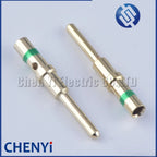 50/100 Pcs Female male Pin 0460-215-1631 0462-209-1631 Gold Plated Stainless Steel Crimp Solid Terminals For Deutsch DT Series