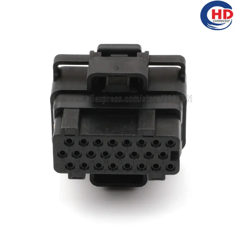 24pin auto waterproof electric plastic wire harness connector Engine wave box gearbox computer board plug 4-1437287-5/6