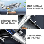 Solar Powered Aircraft with a Unique Scent Solar Aircraft Decorative Optical Concentrator Car Plane Amagi
