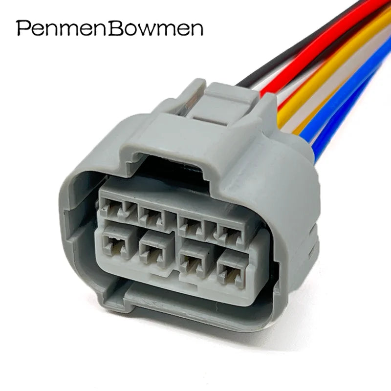 1 Set 8 Pin Car Reversing Radar Assembly PDC Electrical Connectors Wire Harness Plug For 7283-7080-40 7282-7080-40