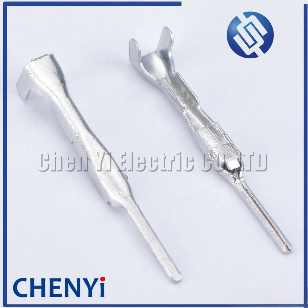 50 pcs 1mm Male Female Crimp Wire Terminal Ignition Coil Connector Plug Contact Pin For 6188-4775 6189-7037