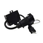 4 Pin Flat Plug To European 7 Pin Connector 4 To 7 Trailer Light Converter Electrical Adapter Socket Trailer Accessories