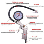 220PSI Multifunctional Tire Air Pressure Monitoring Gauge Tester for Car Motorcycle Air Compressor Dial Meter Inflator Amagi