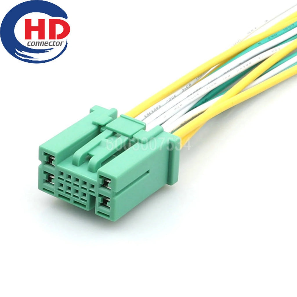 13 Pin 0.6 2.2 Series Auto Male Female Docking Electric Cable AC Assembly Unsealed Composite Socket 6098-5181 6098-5180