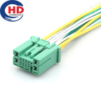 13 Pin 0.6 2.2 Series Auto Male Female Docking Electric Cable AC Assembly Unsealed Composite Socket 6098-5181 6098-5180