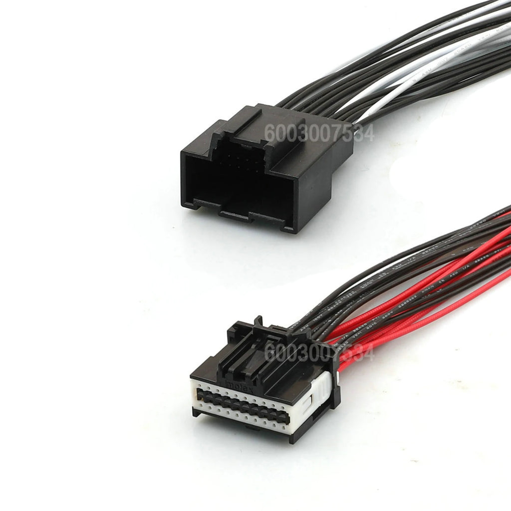 20 Pin Connector Unsealed 0.6mm Series Male Female Connector Cable Plug Motorcycle Electrical Harnesses Wiring Harness 34729-020