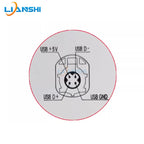 Compatible with USB cables for popular CD players, Magotan, Passat, new Bora, Golf 6, new Sagitar, Tiguan, and tailline plugs