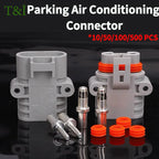 5/20/100 Sets  50A Parking Air Conditioning Connector Power Waterproof Plug 12V/24V High-power Car Lithium Battery Plug