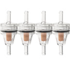 1/4pcs Motorcycle Fuel Filter Universal Gas Inline Fuel Filter Engine Inline Gasoline Filters Scooter Filter Tool for Kawasaki