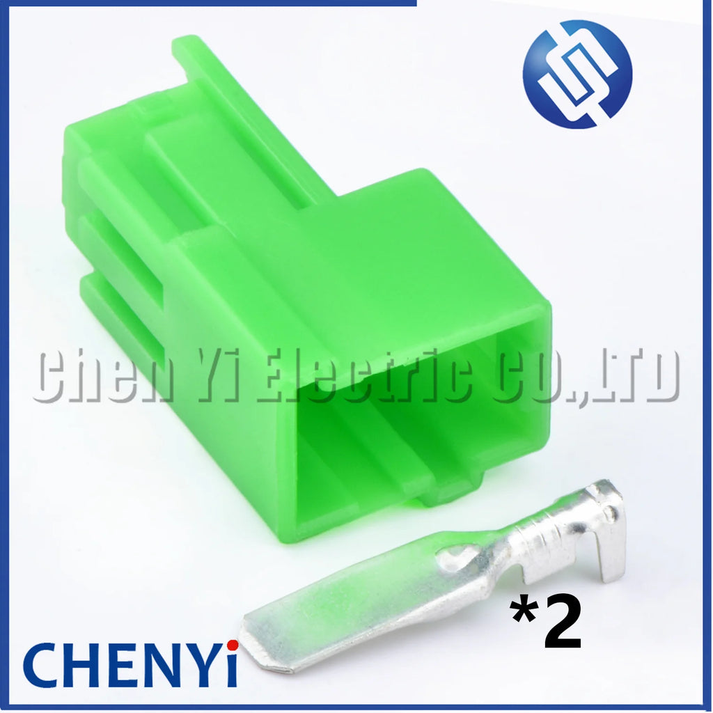 2 Pin 6.3mm series male or female automotive connector high current plug 7123-6026-60 7122-6026-60 With  pins