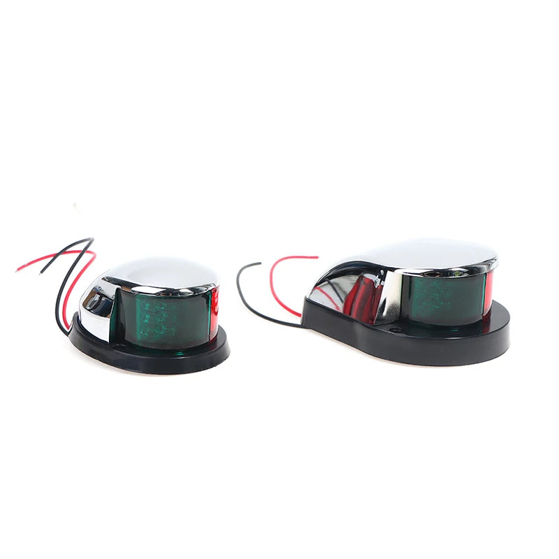 Red&Green Boat Lights 12V LED Bow Navigation Boat Light Red Green Sailing Signal Light for Marine For Boat Yacht Warning Light
