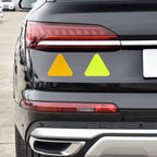 1-4Pcs Safety Reflective Sign Board Reflective Sticker Warning Triangle Warning Reflector Truck Stop Warn Sign Plate Rear Light