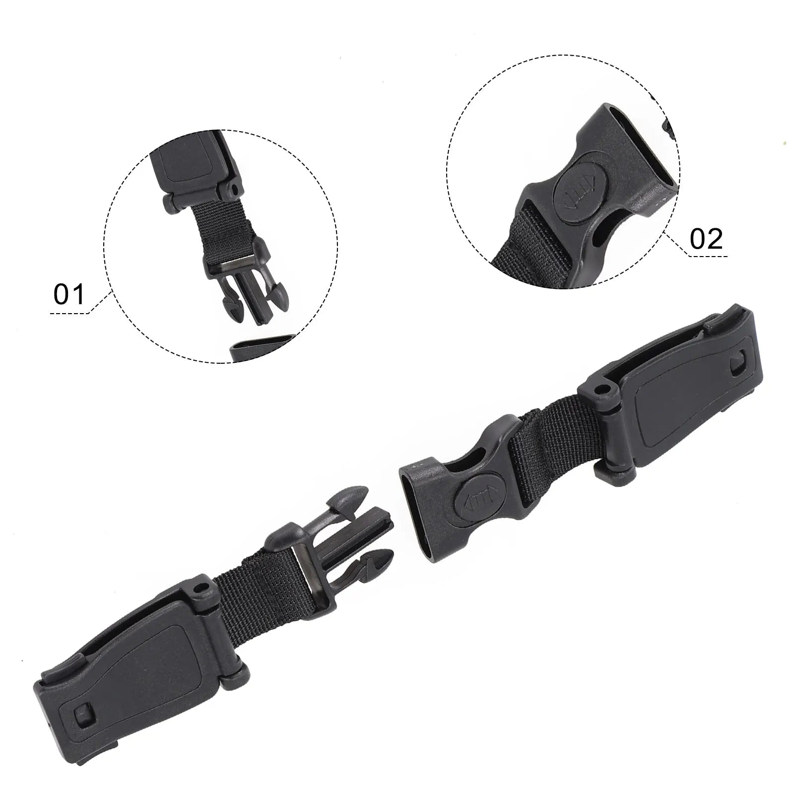 Car Baby  Strap Pants  Fixing Clip  Buckle Safety Seats Strap Belt Child Harness Chest Clip Safe Buckle Webbing Seat Accessories