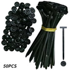 10/20/100pcs Nylon Universal Cable Tie Buckle Pin Button Zip Ties Self-Locking Fixed Cables Zip  Wire Fastening Strap Motorcycle
