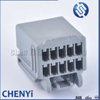 10 Pin Female Auto Rearview Mirror Cable Socket Grey Connector plug 7282-6455-40 7283-6455-40 For Ford Focus
