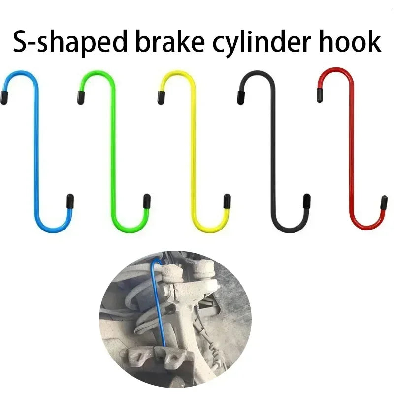 Suspension Disc Service Brake Caliper Hanger Brake Caliper Hooks Automotive Repair Tool S Shape Hook Amagi