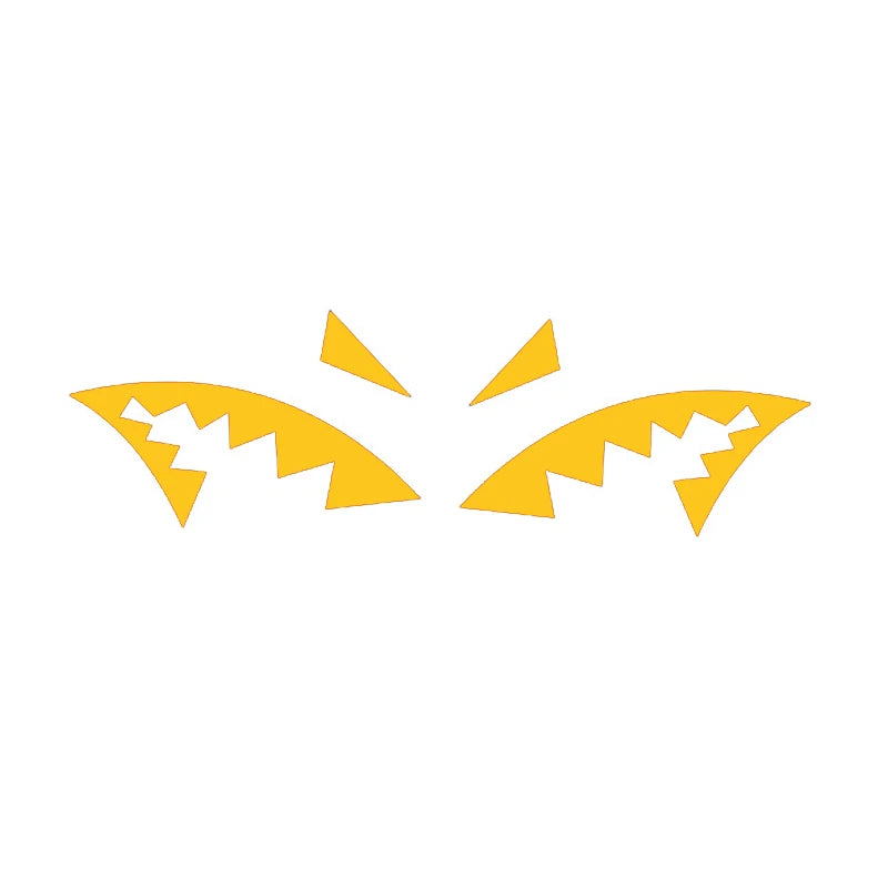 Car Antenna Shark Mouth Styling Stickers Fashion Reflective Vinyl Decals Shark Fin Antenna Decoration Sticker Accessories Tools