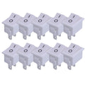 Push Button Switch 21x15mm SPST 2Pin 6A 250V KCD11 Snap-in on/Off Rocker Switch 21MM*15MM Black Red and White 10/5Pcs