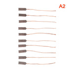 10pcs 4*6*17mm Electric Car Vehicle Generator Regulator Carbon Brushs for New Jetta Santana Alternator Tools