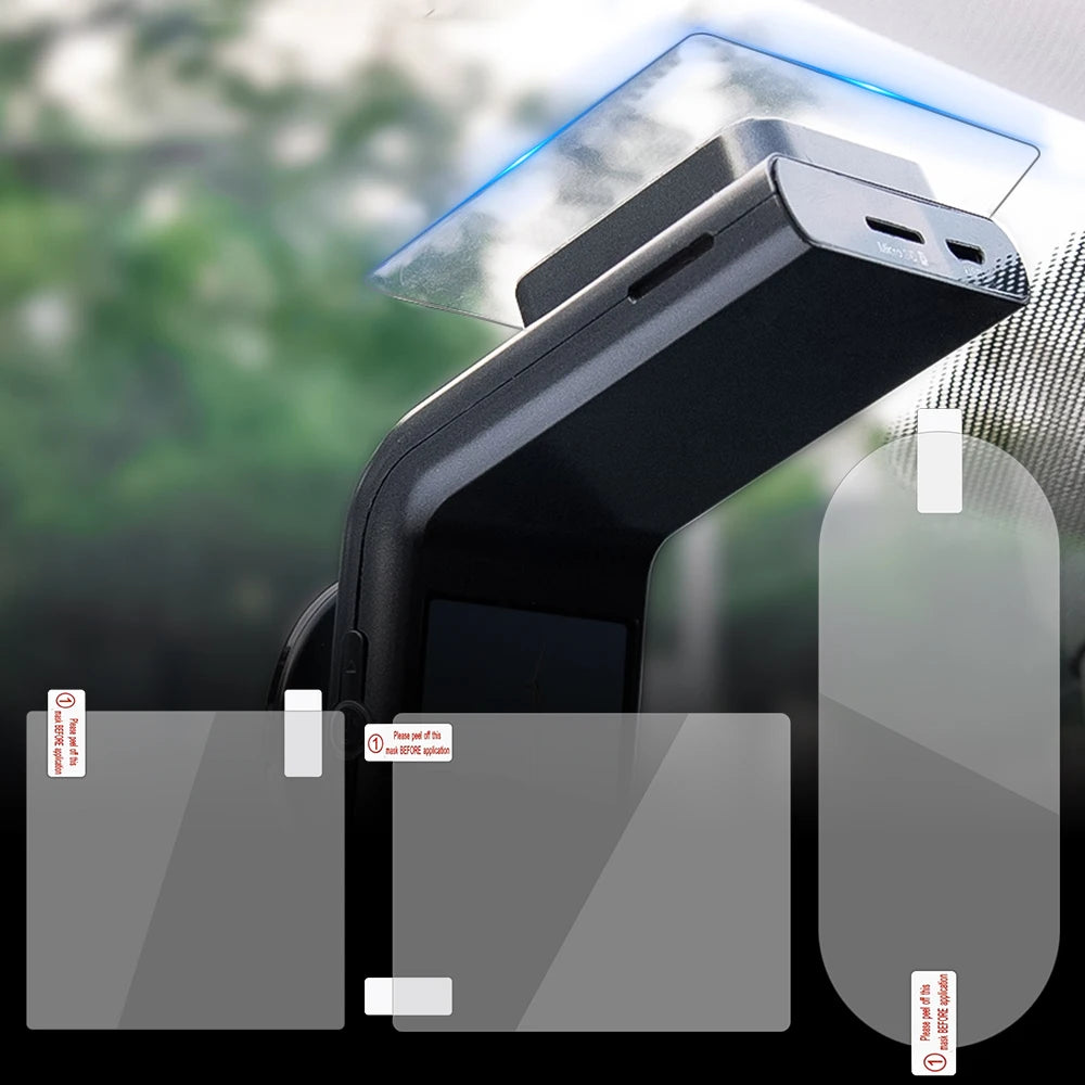 Car Electrostatic Sticker Auto Transparent Seamless Windshield Double-sided Stickers Paste Film for Car DVR Holder Bracket Hook