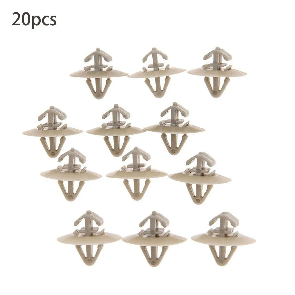 20Pcs Side Door Moulding Trim Panel Clips For Vauxhall For Vivaro For Renault For Trafic Protection Door Trim Panel Fasteners