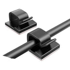 Car Self-Adhesive Cable Clip Automotive Dashboard Cable Clip Automotive Cell Phone Charging Cables Clips Manager USB Fastener