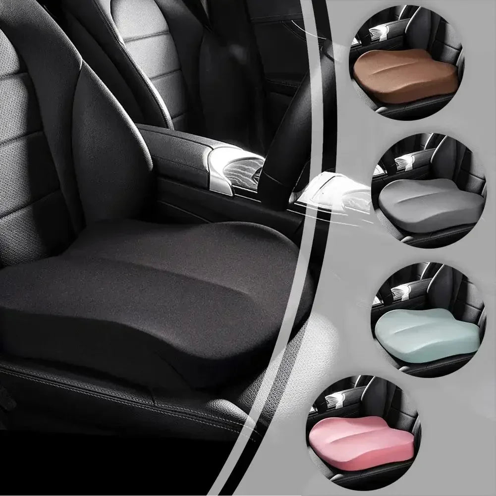 Good Support Car Booster Seat Cushion Alleviate Fatigue Non Slip Height Increasing Seat Mat Comfortable Soft Amagi