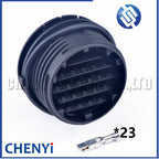 23 Pin black male or female Car Door body plug instrument connector For Peugeot Citroen Picasso Xsara Sienna Elysee 206 207 C2