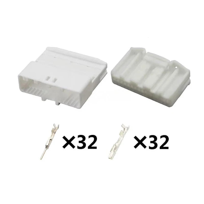 1612268/1318747-1/90980-1215 suitable for navigation host instrument connector 32-hole plug DJ7321S-0.7-11