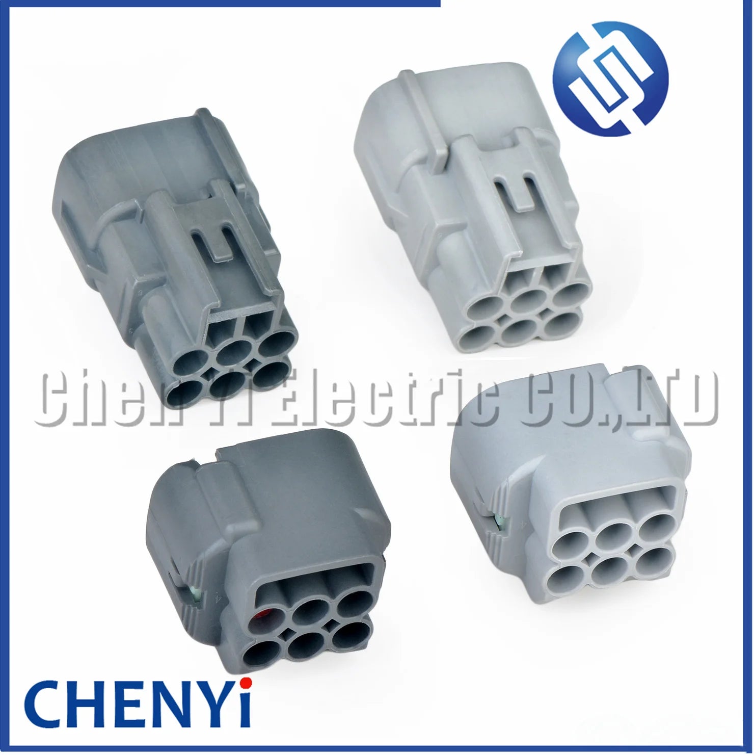 6 Pin Car headlamp harness plug Accelerator Throttle Pedal Connector MG641107-5 90980-11034 7282-7064-40 7283-7064-40 For Toyota