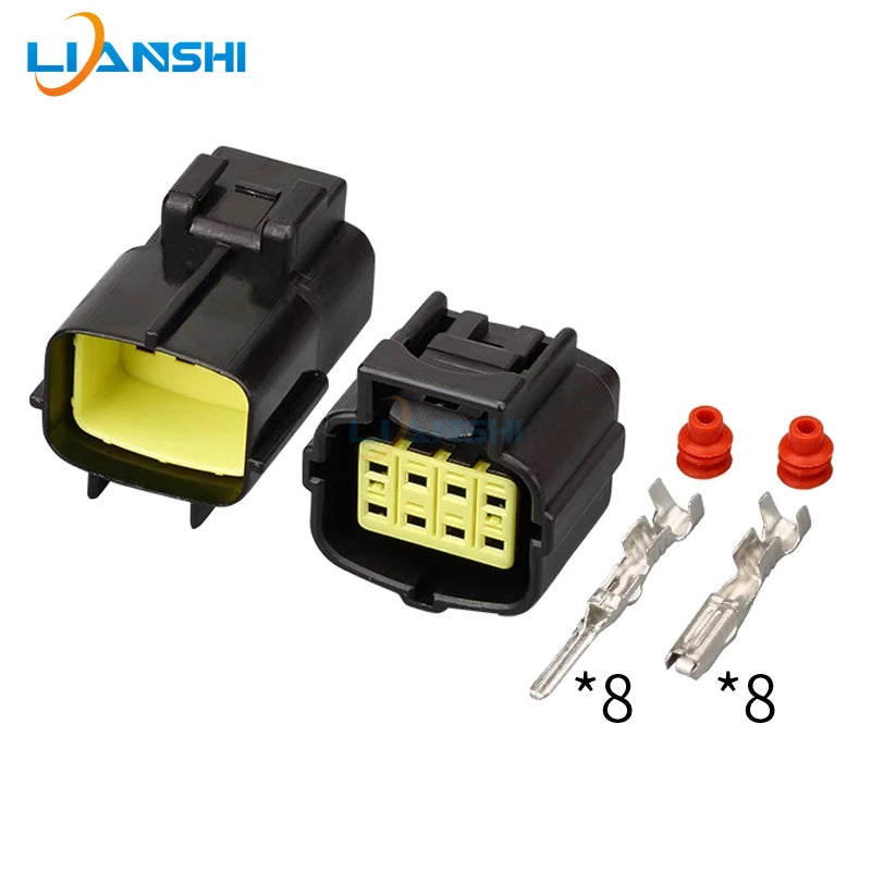 DJ70816Y-1.8-11/21 Waterproof 174984-2 connector 174982-2 Automotive 8P connector 8 holes
