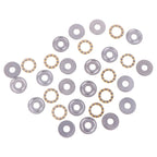 10Sets Thrust Ball Bearing F8-22M 7 F8 22m Inner Diameter 8mm Plane Planar Miniature Axial Ball Bearings