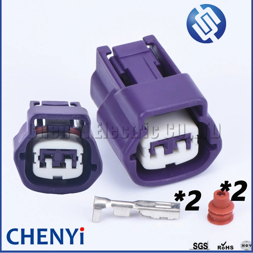 2 Pin water temperature sensor plug injector plug RB S14-SR IAC FICD ECT Engine Harness plug 6189-0772 for Nissan Infiniti