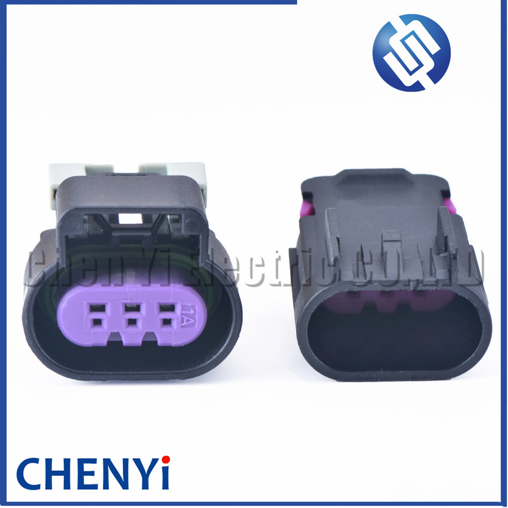 3 Pin Auto Waterproof Wiring Harness Connector Socket Electric Oil Pump Plug 15326808 13519047 15326813 For GT 150 with wires