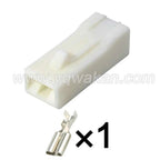 1-Pin Connectors Unsealed 7.8mm Male Female Connector Automotive Electrical Terminal Wire Harness Cable Plug 7123-3010 7122-3010