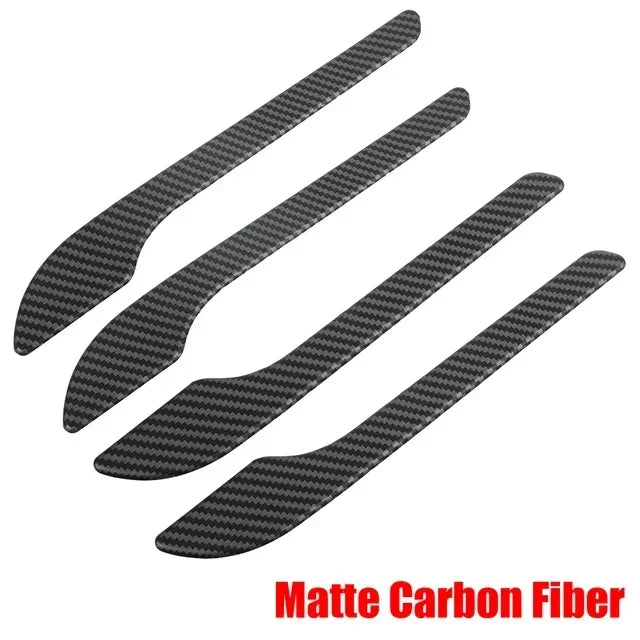 Anti-scratch 4Pcs/Set ABS Protector Sticker For Tesla Model 3 Y 2021 Decorative Stickers Car Door Handle Wrap Cover Amagi