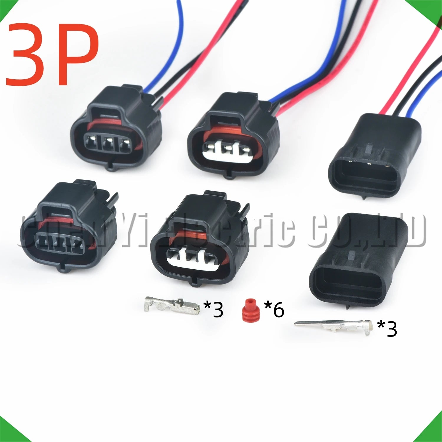 3-pin auto connector automotive connectors conditioning pressure harness 90980-10845