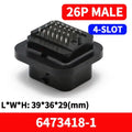 1/5/50PCS AMP Type ECU Automotive Board End Connector Waterproof Socket Harness Plug PCB Panel Flame Retardant 26P 34Pin 1437290