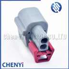 2 Pin Automobile waterproof connector Washer Fluid Level Sensor Wire harness plug 7283-6434-40 68350809AA For Jeep compass