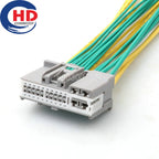 24 Pin Connector Series Male Female Connector Cable Plug Motorcycle Electrical Harnesses Wiring Harness 1-2236269-2/1-2236270-1
