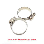 Air Diesel Parking Heater Stainless Steel Exhaust Pipe Tube Gas Vent Hose +Aluminum Foil Sleeve With Hose Clamp For Car Amagi