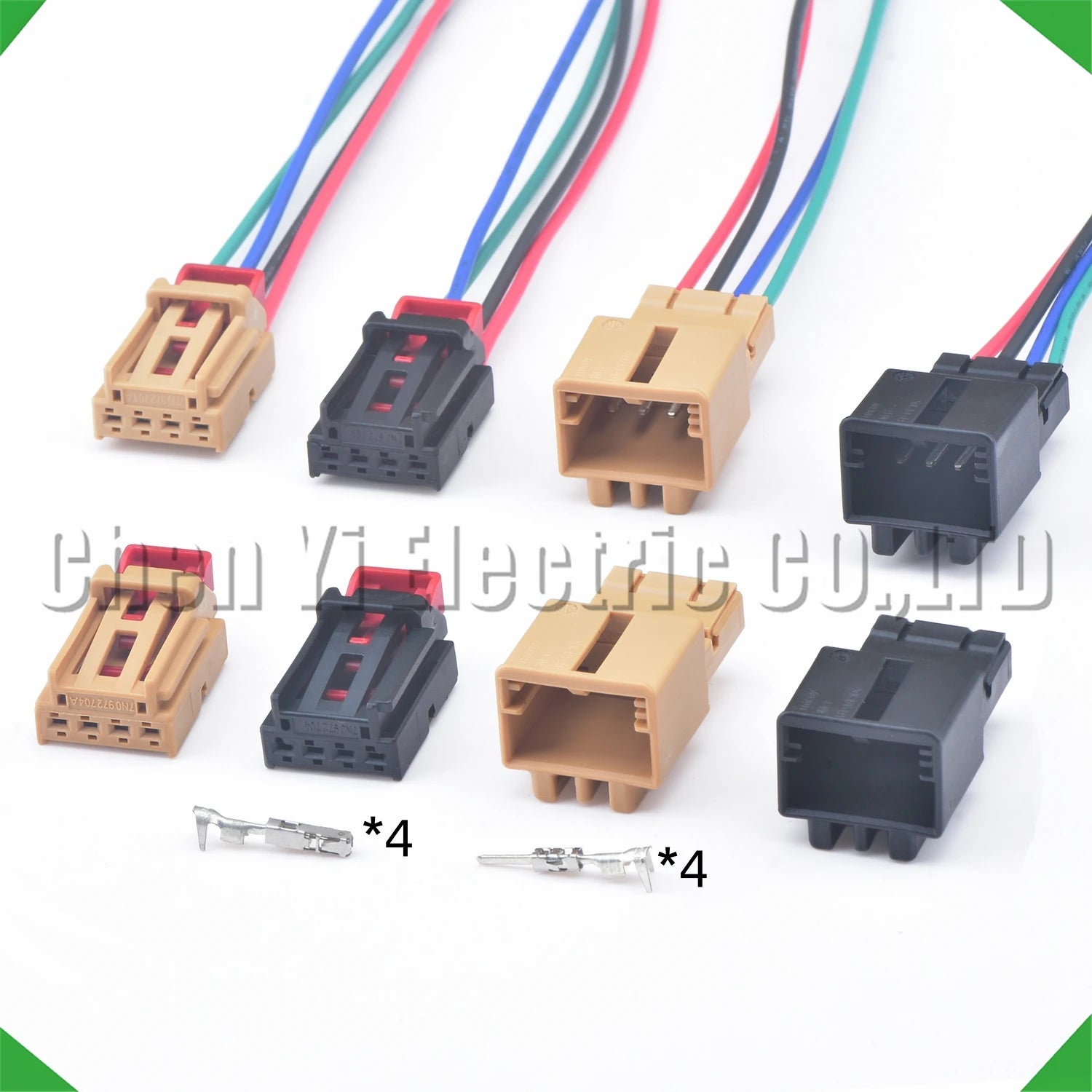 4-Pin Auto Connector Automotive Connectors Reading Light Heating harness tail light