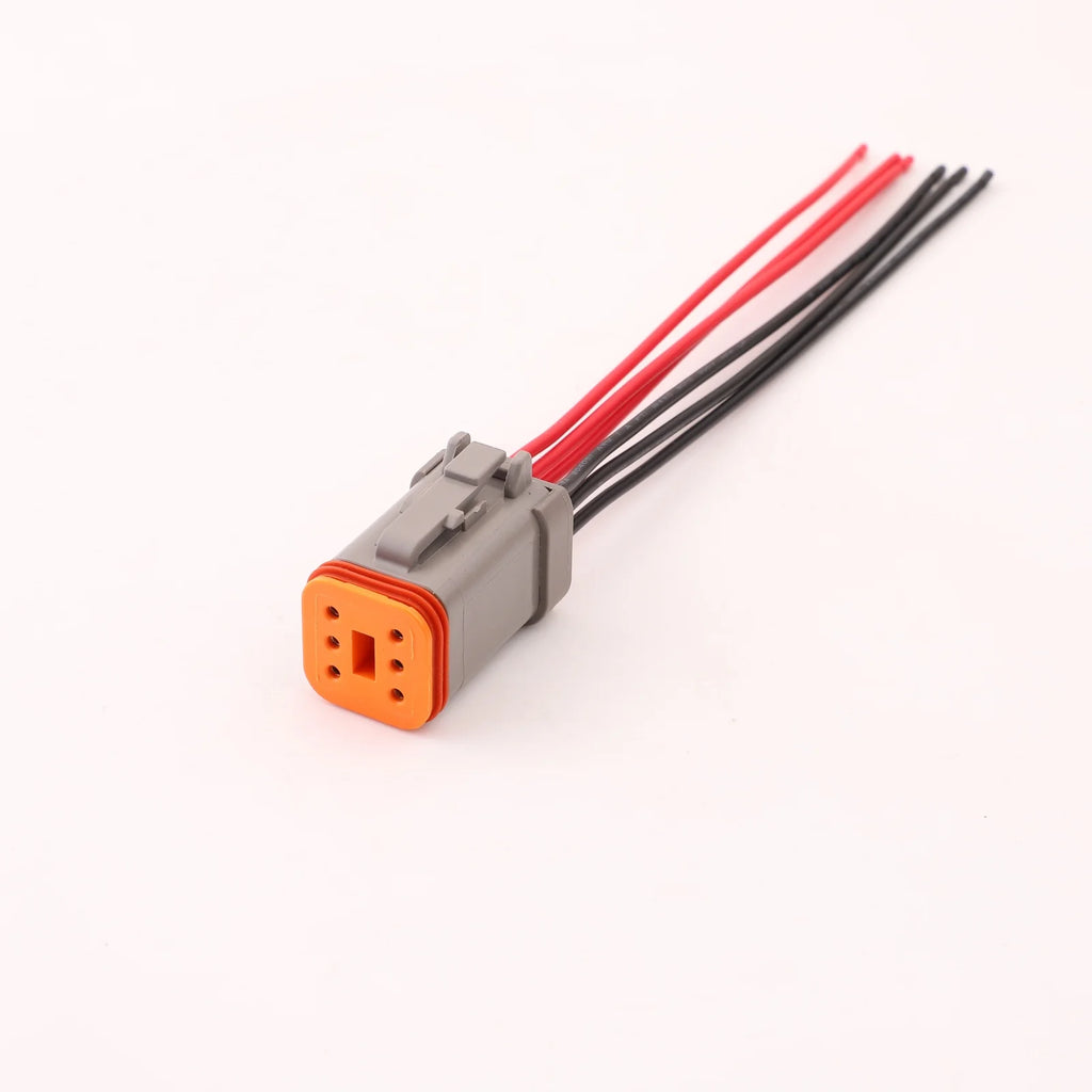 6 Pin Connector Waterproof 1.6mm Series Male Female Connectors Wiring Harness Housing Cable Socket DT04-6P-C017 DT06-6S-C017